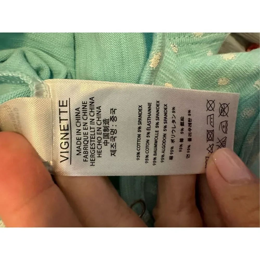 NWT Vignette Girls Flutter Bodysuit Size 3/6m